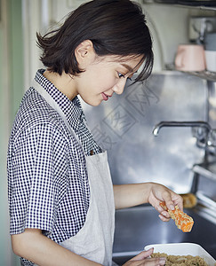 自然20多岁水稻女生活美食图片