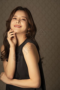 成熟韩系女人美妆图片