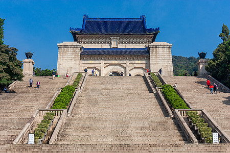 国家5A级旅游风景区南京中山陵图片