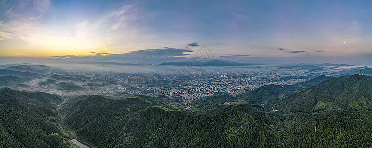 航拍贵州青岩古镇5A景区图片