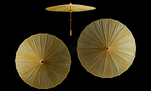 中国传统古风油纸伞竹高清图片素材