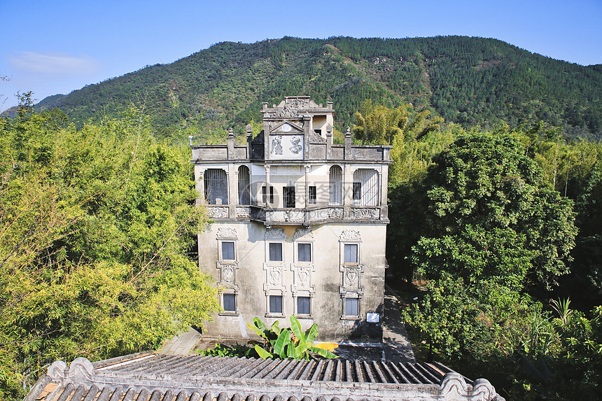 5A景区开平碉楼马降龙碉楼图片