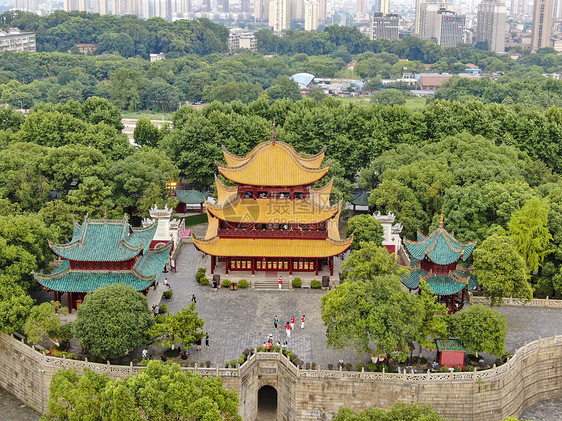 航拍湖南岳阳岳阳楼5A景区图片