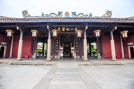 潮州开元寺古建筑图片