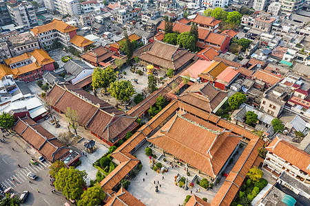 潮州古城开元寺古建筑高清图片素材