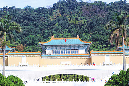 台湾省台北故宫博物院背景