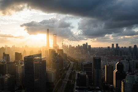 上海陆家嘴风景城市风光图片