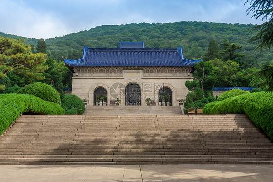 南京5A级景区中山陵陵门图片