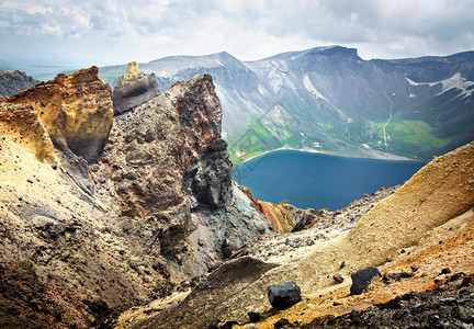 野生园林公园长白山火山洛矶山脉图片