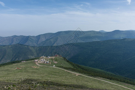 山西五台山八功德水图片