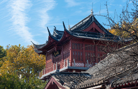 南京夫子庙的尊经阁图片