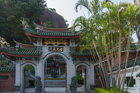 福建厦门鼓浪屿日光岩图片