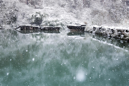 峨眉山雪景图片