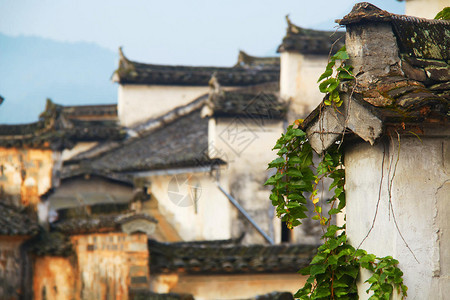 宏村风景图片