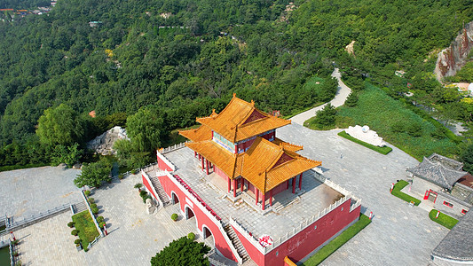 天津蓟县盘山5A景区风光图片