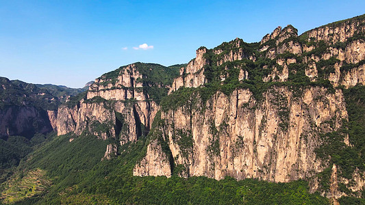 5A景区航拍太行山大峡谷风景高清图片