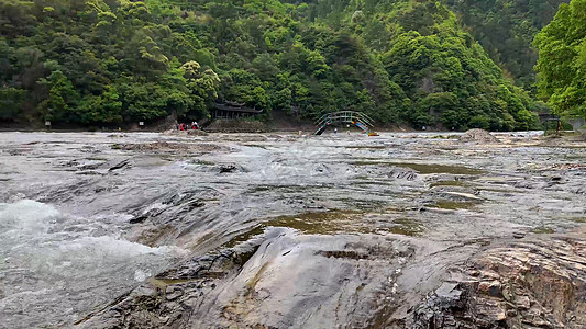 福建白水洋5A景区风光图片