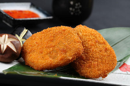 土豆牛肉日式牛肉土豆饼背景