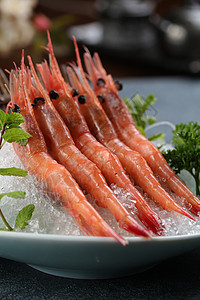 牡丹虾刺身图片