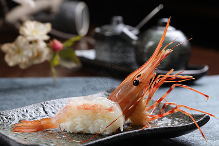 牡丹虾寿司图片