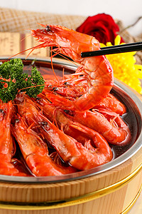 大盆虾餐厅盆盆虾高清图片