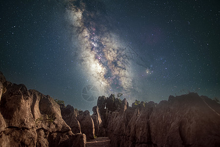 重庆白马山景区星空银河图片