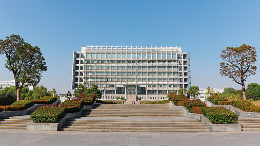 学校田径场大学校园图书馆背景