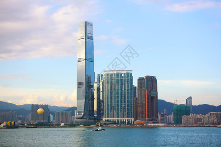 国际商会中心和香港九龙天际图片