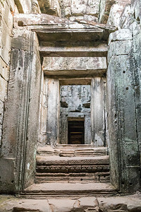 柬埔寨古代高棉建筑的图片