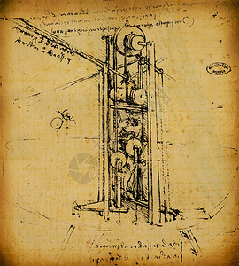 莱昂纳多的达芬奇工程从1503中吸图片