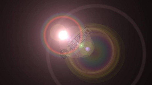 用于标志光学透镜星耀斑的灯闪亮插图背景新质量自然照明灯光线效果动态彩色图片