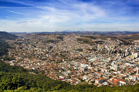 巴西一侧MinasGerais市Pocosde图片