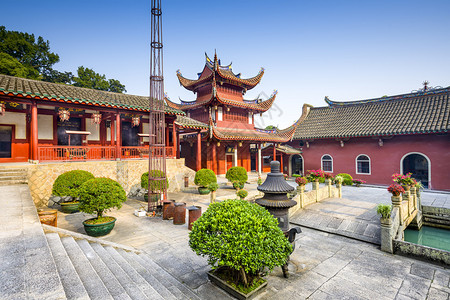 福州鼓岭福建州孤山涌泉寺背景