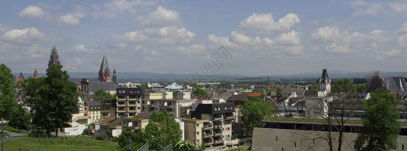 德国美因茨市的景色图片