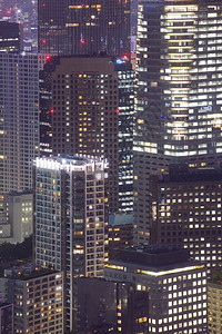 东京城市夜景背景