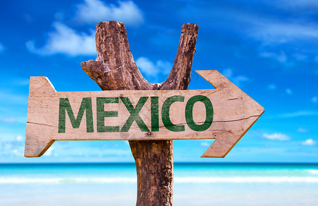 墨西哥木制标志图片