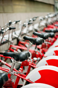 城市自行车共图片