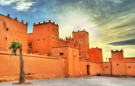摩洛哥Ouarzazazate的Taourirt图片