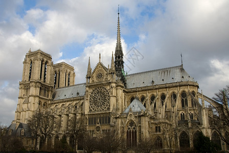 巴黎圣母院法国巴黎图片