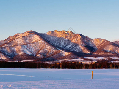 北海道的山脉图片