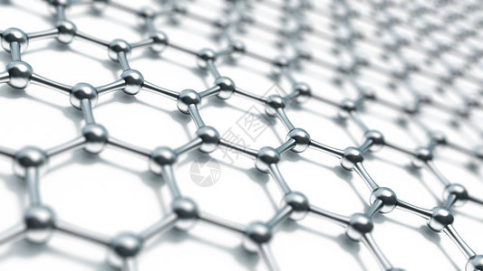 3d石墨分子的隐形纳米背景图片