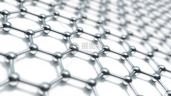 3d石墨分子的隐形纳米图片