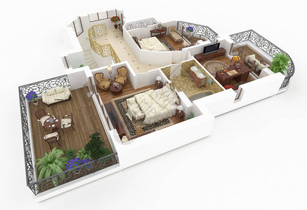 3d型家具式家居图片