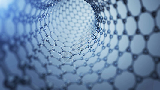 3d石墨分子的隐形纳米背景图片