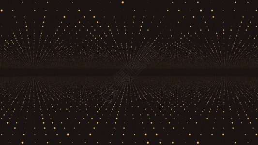 抽象空间背景几何表面线条和点抽象的隧道网格抽象粒子背景相机飞过抽象的螺旋图片
