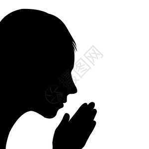 儿童祈祷图片