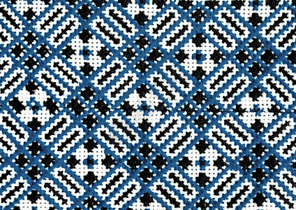 罗马尼亚民间无缝图案饰品罗马尼亚传统刺绣民族纹理设计传统的地毯设计地毯装饰品质背景图片