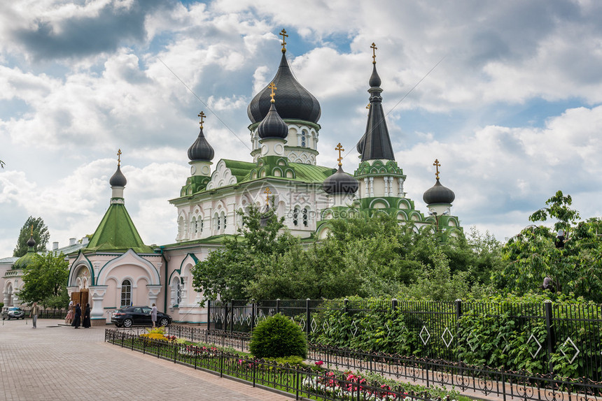 乌克兰东正教基辅教区的东正教修道院图片