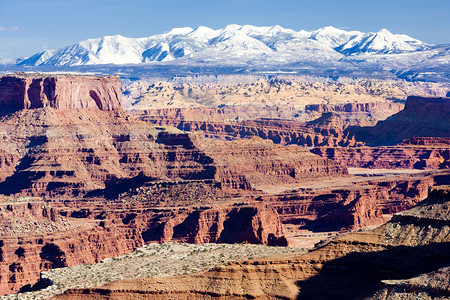 四川旅游景点美国犹他州犹他州Canyonla背景