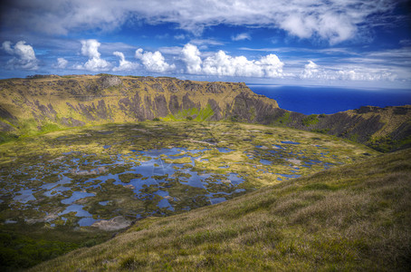 RanoKau火山复活图片